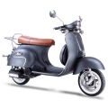 Klasik Vespa gibi Scooter gaz Moped gümüş